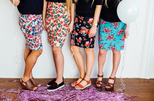 style leather skirt desigen