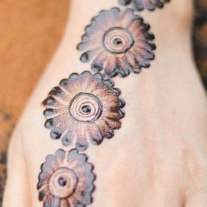 simple arabic mehndi design