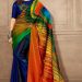 peacock designer saree