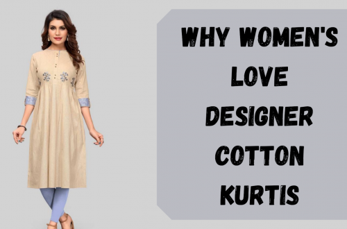 designer cotton kurtis