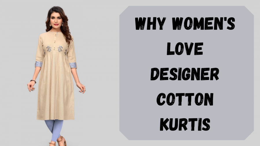 designer cotton kurtis