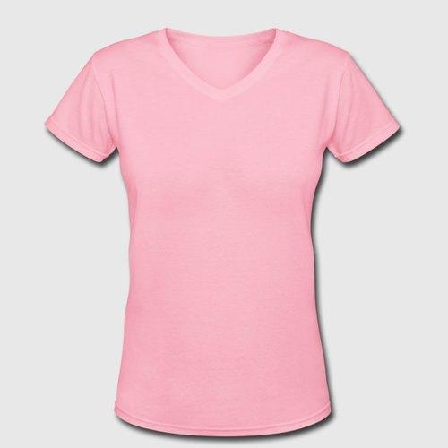 V-neck T-shirts for ladies