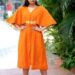 chikankari gota dress