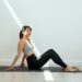 women gym top with trackpants