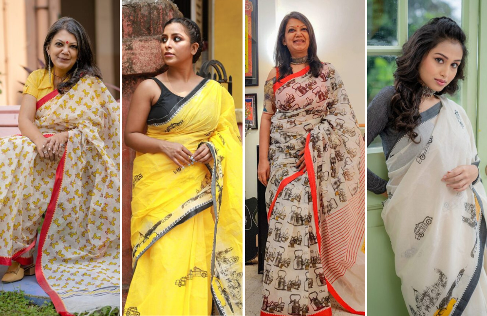 bengal taant sarees