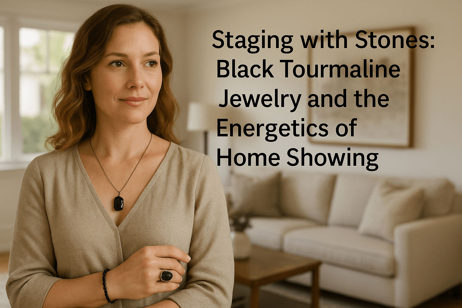 black tourmaline jewelry