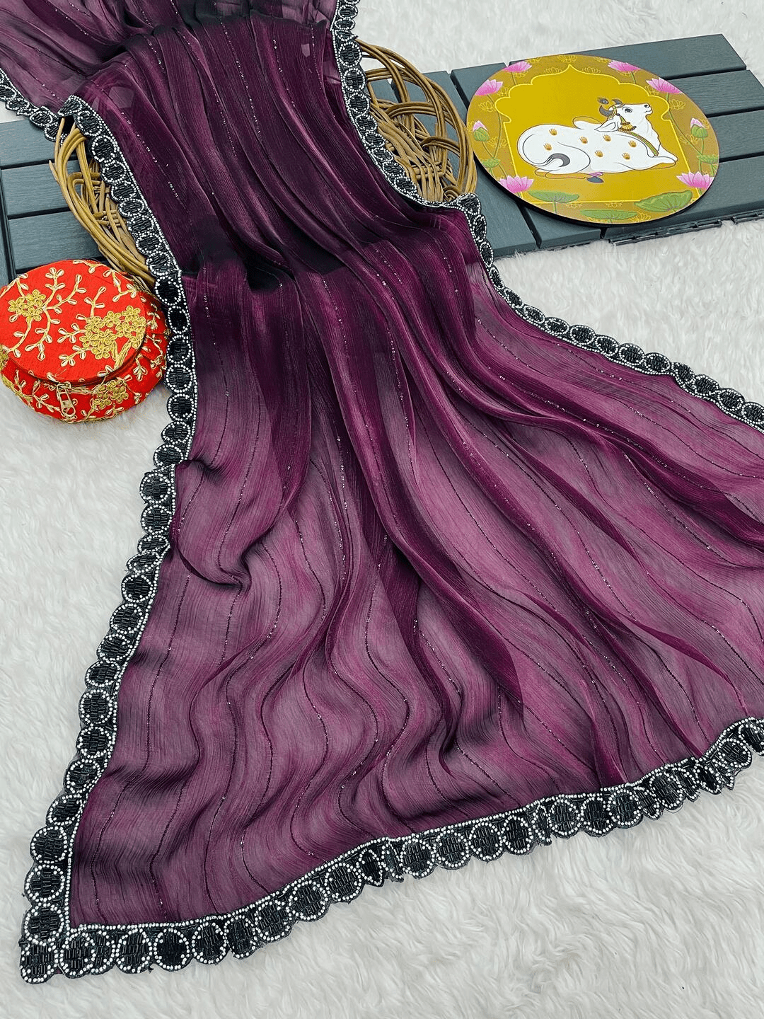 trending saree styles