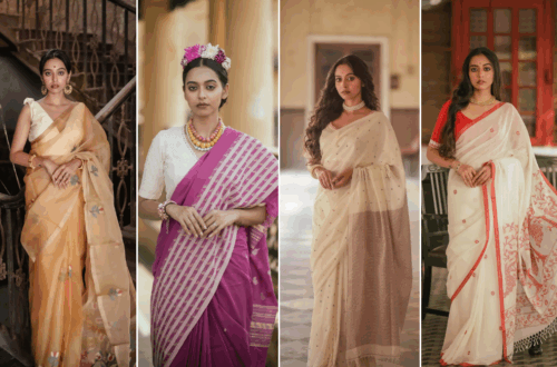 cotton jamdani sarees
