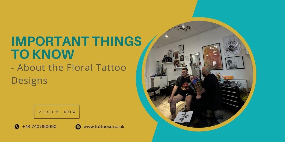 floral tattoo london