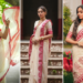 lal par sada sarees